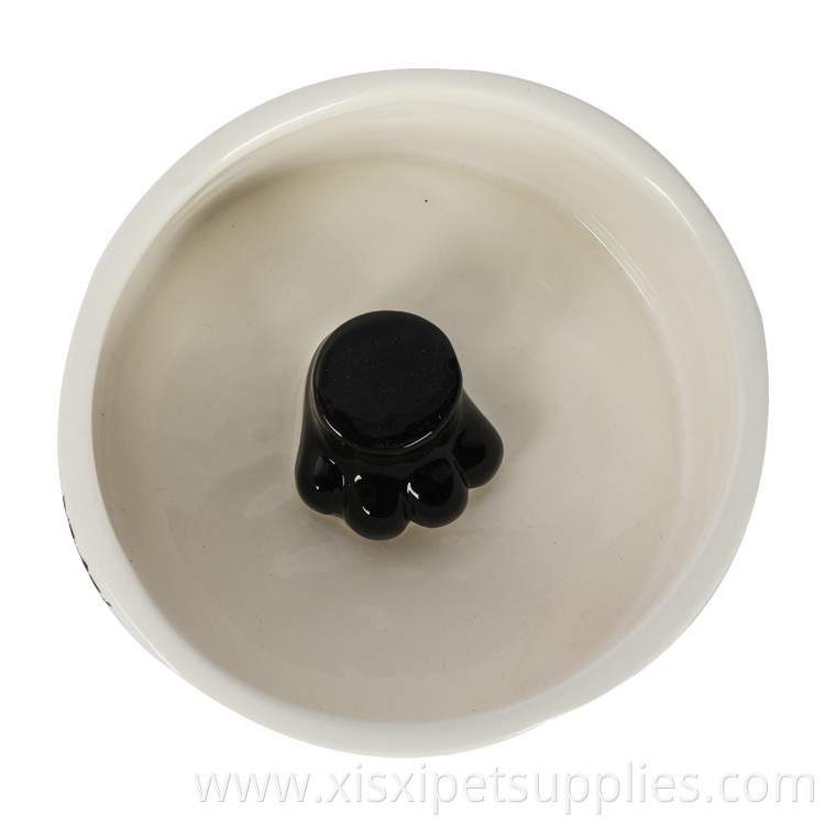 Customizable Pet Products Sublimation Ceramic Pet Bowl for Dog